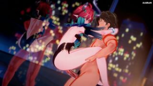 Ciaccona x mob sex video (WuWa) ?? NTR [sound] - ﻿3D animation on Crohasit